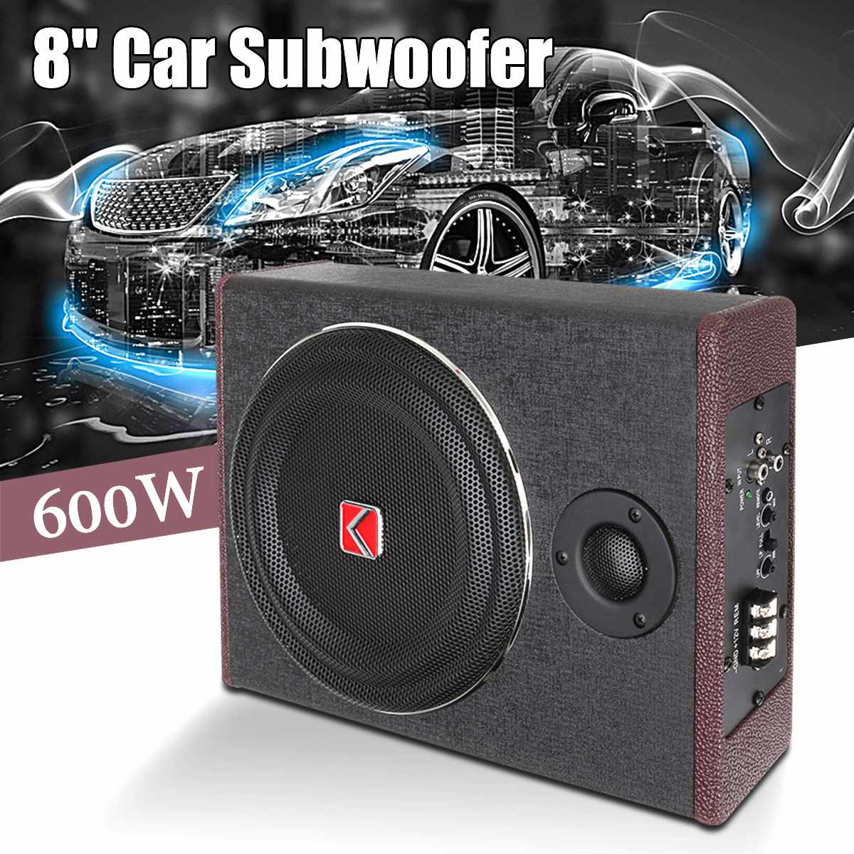 8 ġ 600W  Ŀ Ƽ   ī     Super Bass Car Amplifier Subwoofers